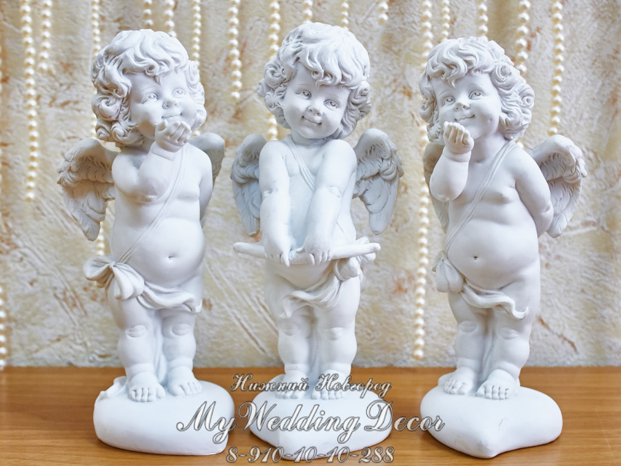 Свадебный декор три ангелочка