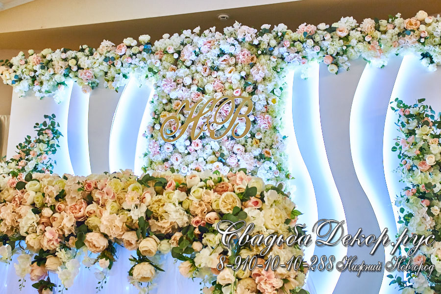 Свадебные цветочные композиции ресторан Никола Даймонд заказать купить недорого